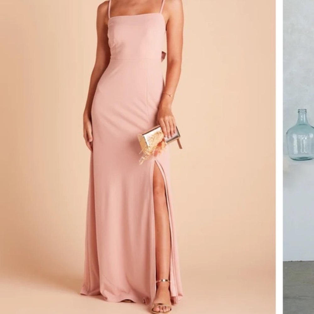 Birdy Grey Benny Crepe Dress in Dusty Rose